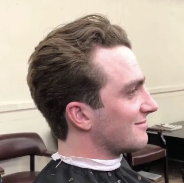 Recent haircut at Main Street Barbers.